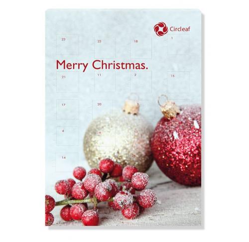 Promotional A4+ Luxury Swiss Moulded Chocolate 